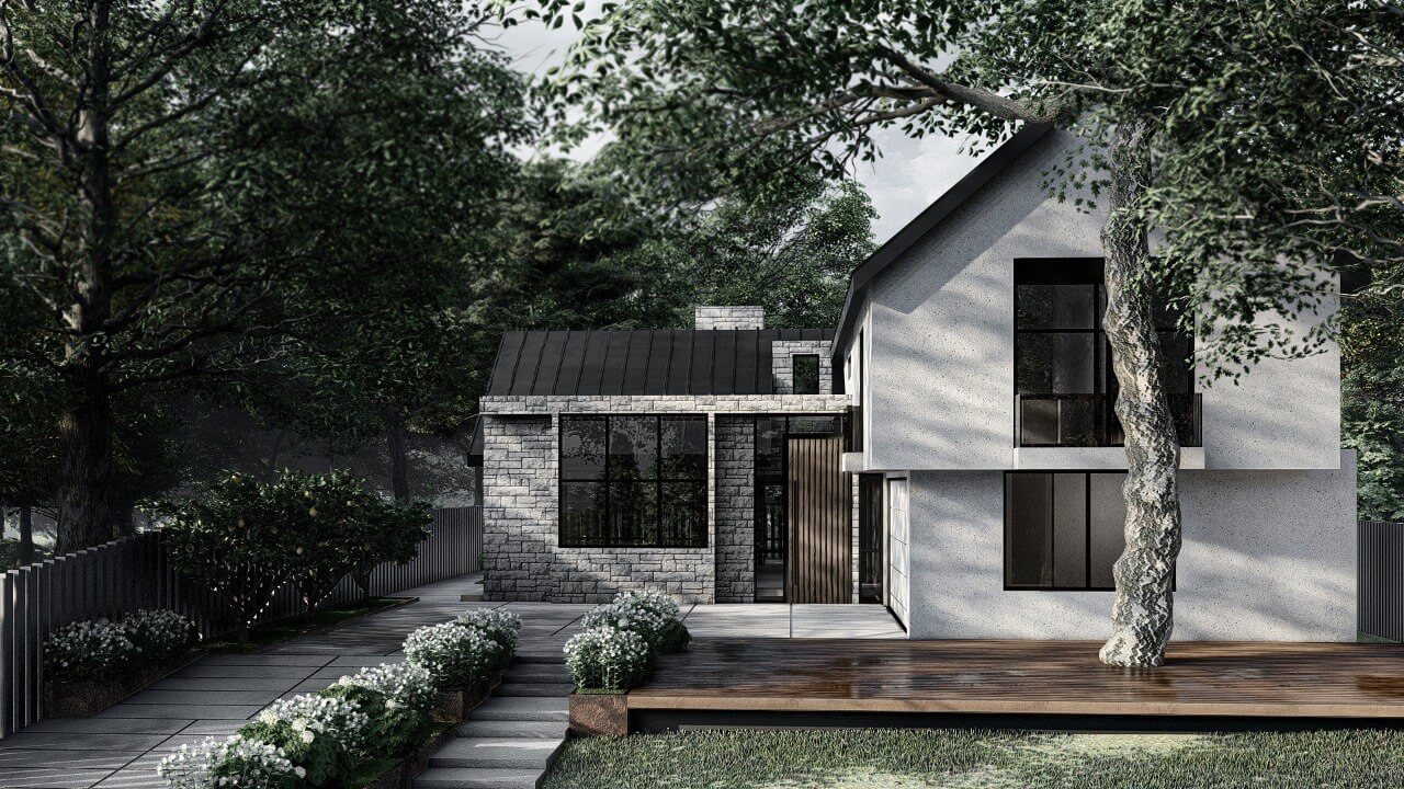 The Farmhouse, slide no. 1